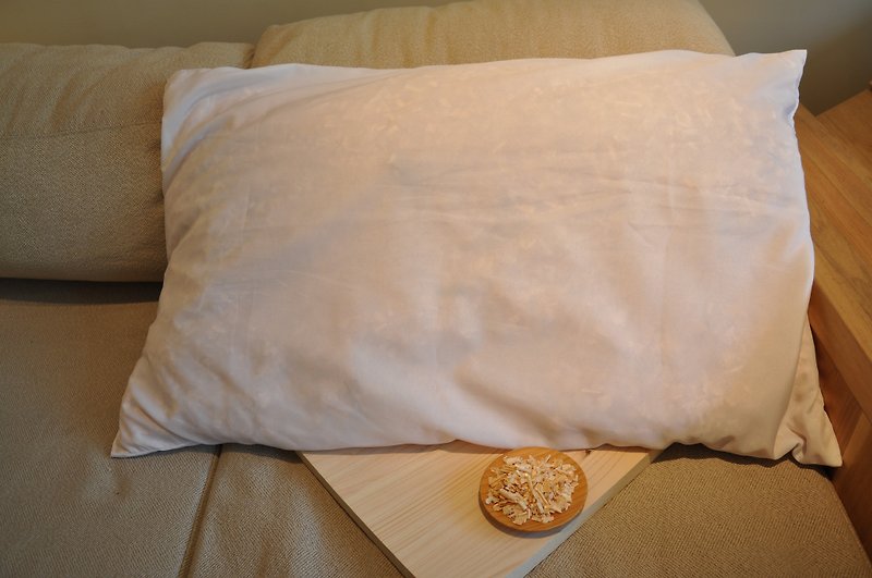Customized cypress pillow core (large), cypress ball x2 - Pillows & Cushions - Wood 