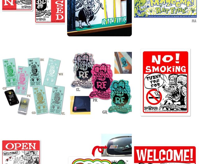Welcome to inquire and order RAT FINK merchandise - Shop gallop ...
