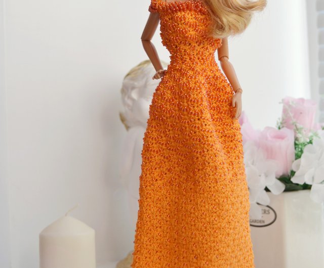 Barbie sale orange dress