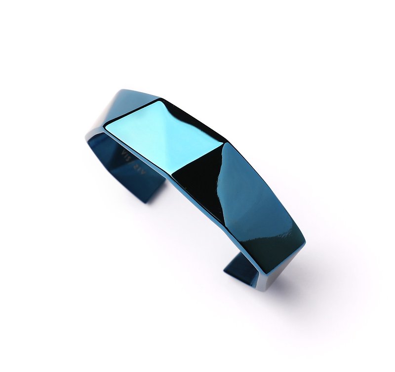 PARADOX II blue irregular bracelet - Bracelets - Other Metals Blue