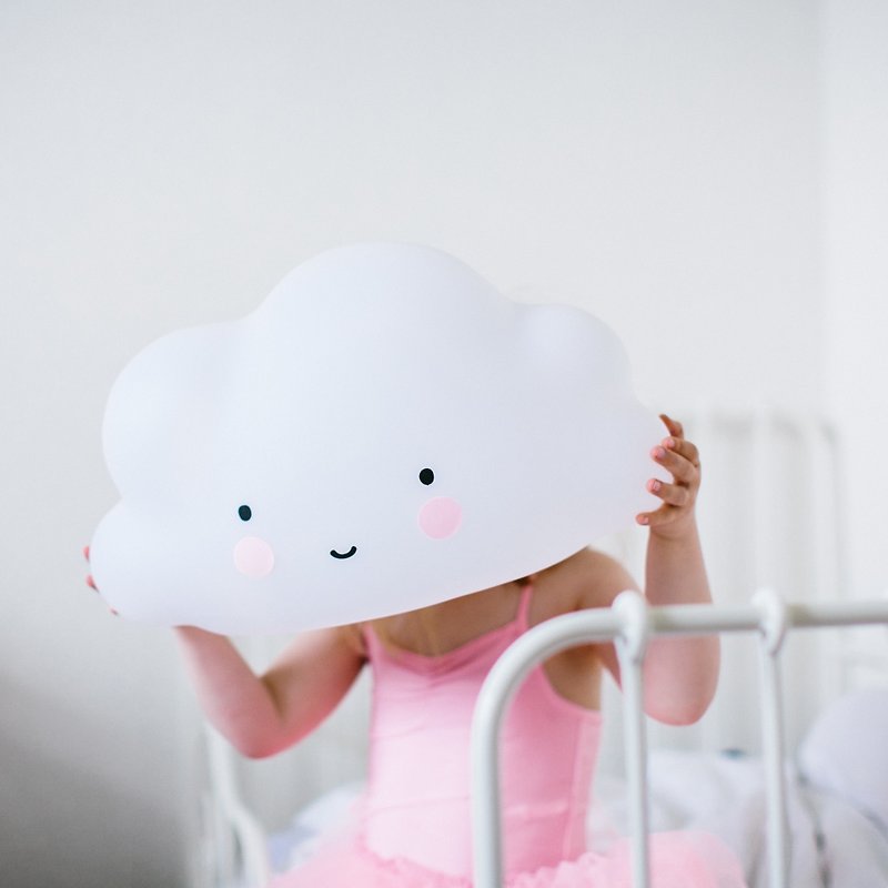 Netherlands | a Little Lovely Company ❤ Nordic habilitation clouds nightlights - Large - Lighting - Plastic White