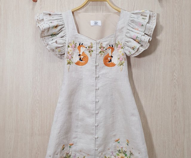 Hand Embroidered Dresses