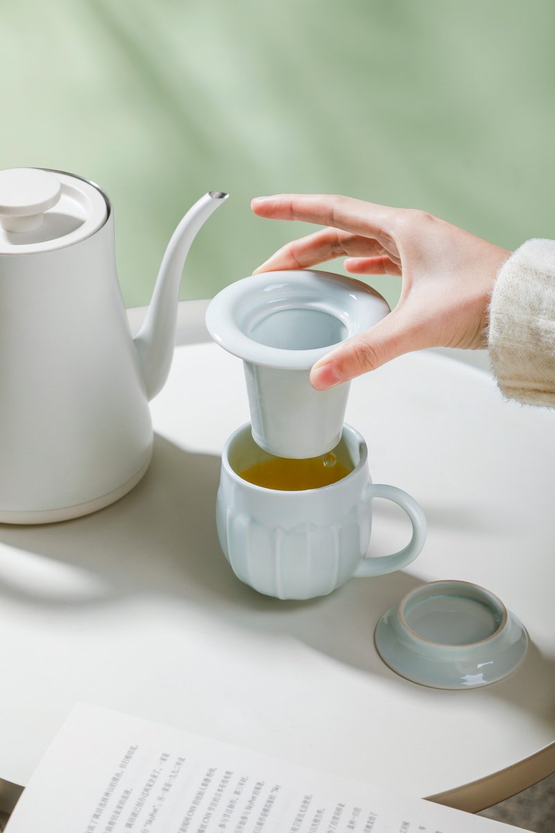 Lianshuokuaike portable tea set - ถ้วย - ดินเผา 