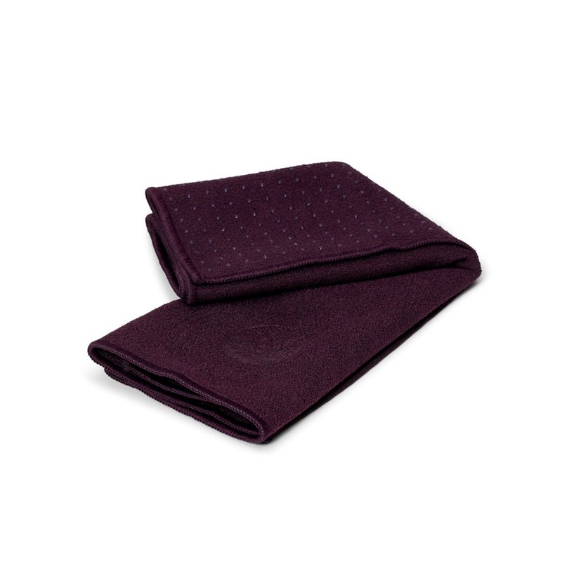 【Manduka】Yogitoes Hand Towel 瑜珈手巾 - Indulge (濕止滑) - 運動配件 - 其他材質 紫色
