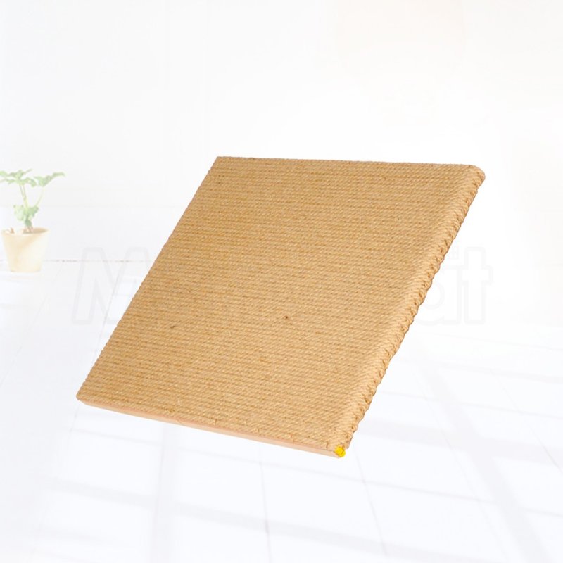 【MOMOCAT】單片40x35cm手工貓抓板無配件包 - 貓跳台/貓抓板 - 棉．麻 