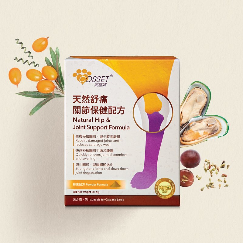 Ai Chong Jian Natural Pain Relief Joint Health Formula - Dry/Canned/Fresh Food - Other Materials 