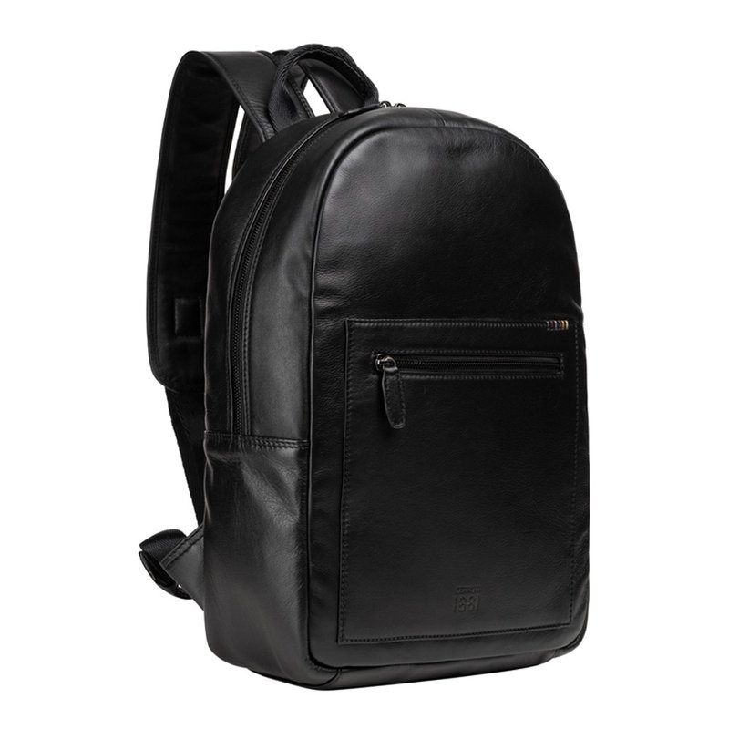 Limited edition 20% off Italian top calfskin backpack, brand new counter display - กระเป๋าเป้สะพายหลัง - หนังแท้ สีดำ