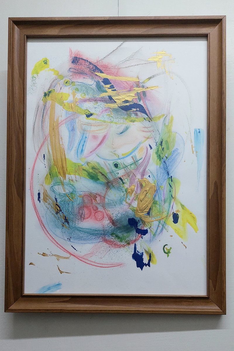 原畫 舞動吧 - 海報/掛畫/掛布 - 紙 藍色