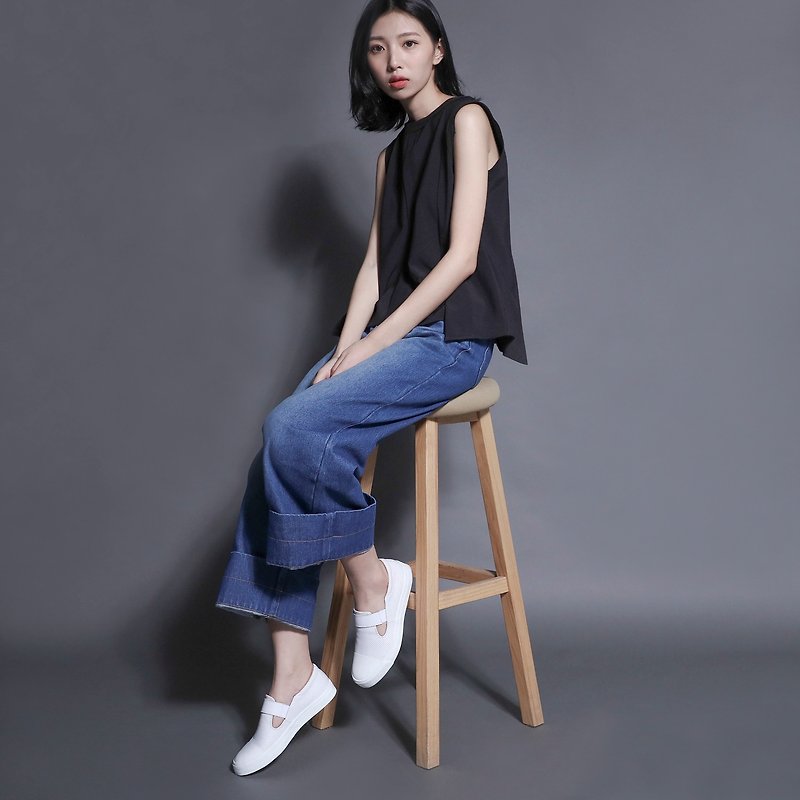 [Classic original] Satellite Planet Doll Casual Shoes_CLS002 - Women's Casual Shoes - Genuine Leather White
