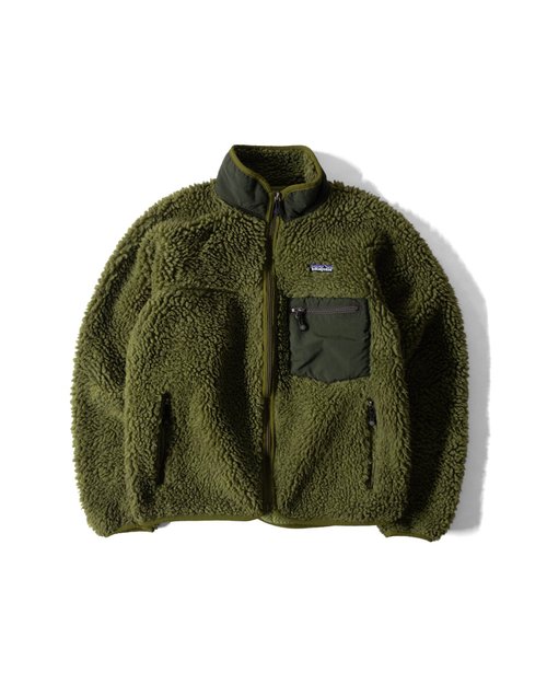 Patagonia army green on sale jacket