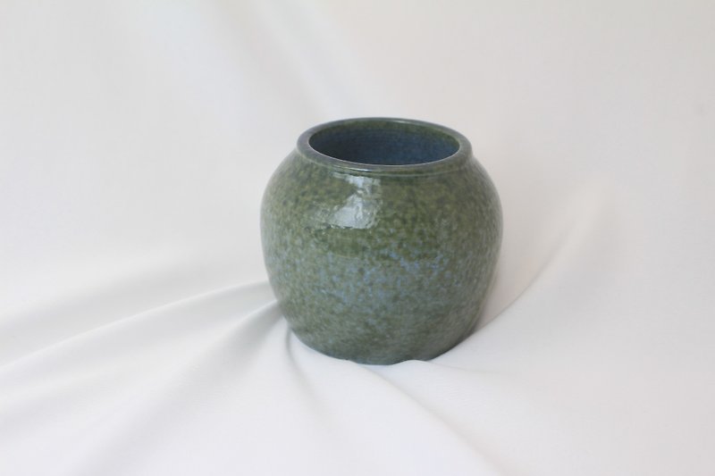 Clay Pot - Swamp Teal - Pottery & Ceramics - Porcelain Green
