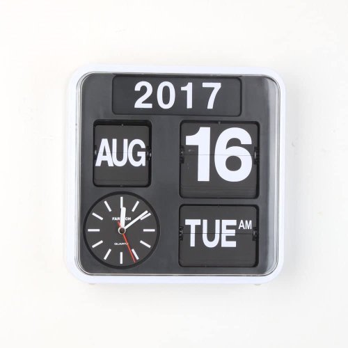 台湾 Fartech オートカレンダーフリップクロック 24 センチ