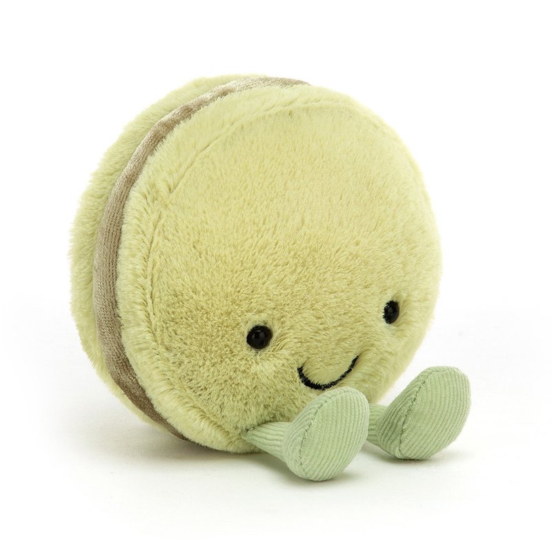 Amuseable Macaron Pistachio 開心果馬卡龍 - 公仔/玩偶 - 聚酯纖維 綠色