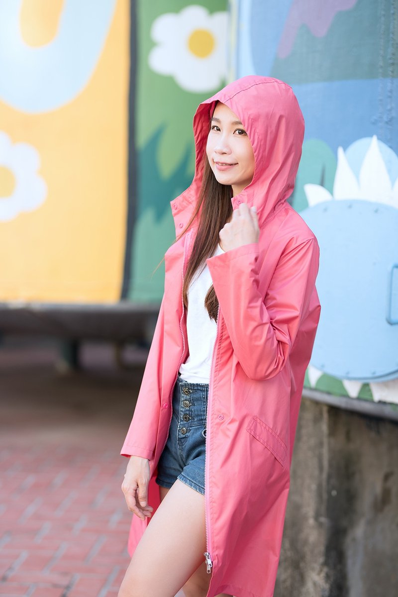 Unni Pink Lady Waterproof windbreaker, water repellent, breathable, shading, and - Women's Casual & Functional Jackets - Waterproof Material Pink