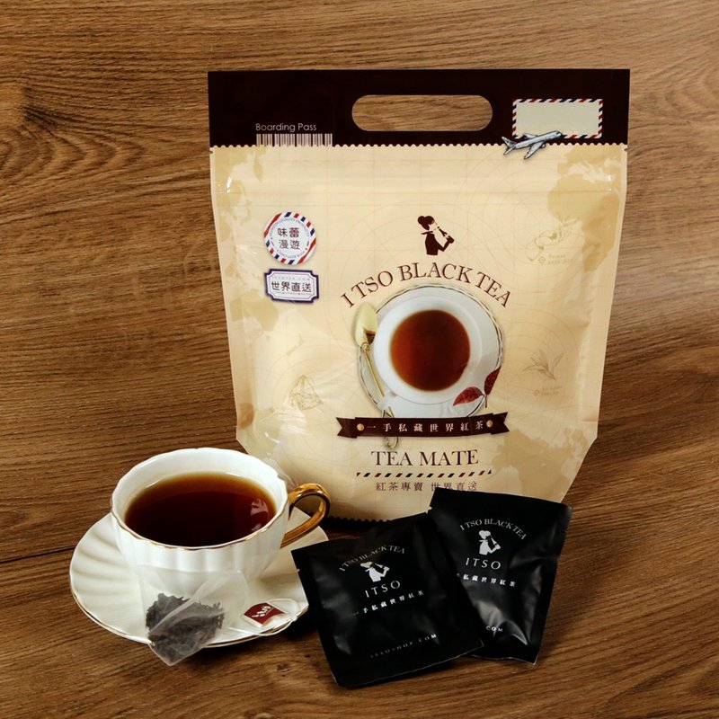 台灣魚池18號紅茶茶包30入/袋 - 茶葉/茶包/水果茶 - 其他材質 白色