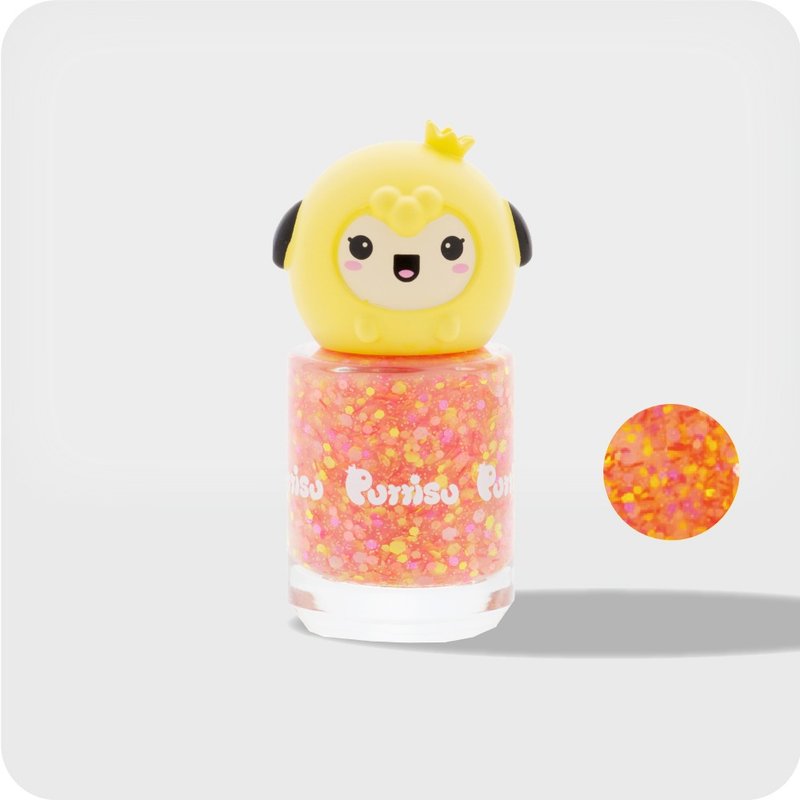 Korea Puttisu Sequins Bumper Kids Nail Polish - ยาทาเล็บ - แก้ว 