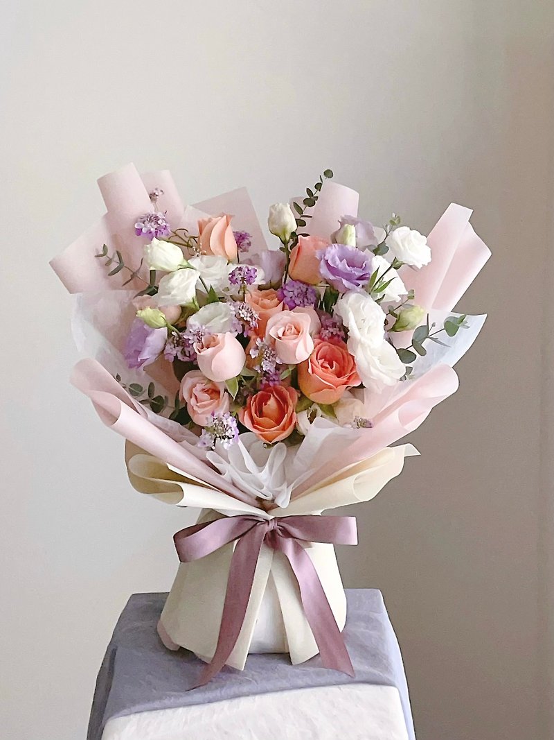 [Flowers] Do not specify the flower material, but you can specify the color system, natural wind flower bouquet - Other - Plants & Flowers White