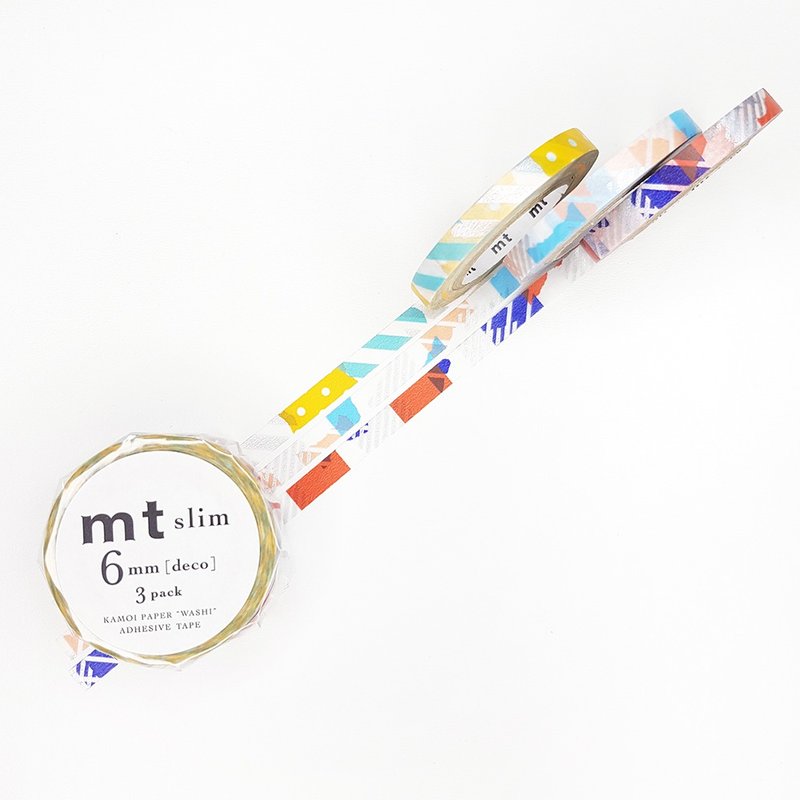 mt slim deco G 和紙膠帶 (MTSLIM25) / 2020SS - 紙膠帶/和紙/PET - 紙 多色