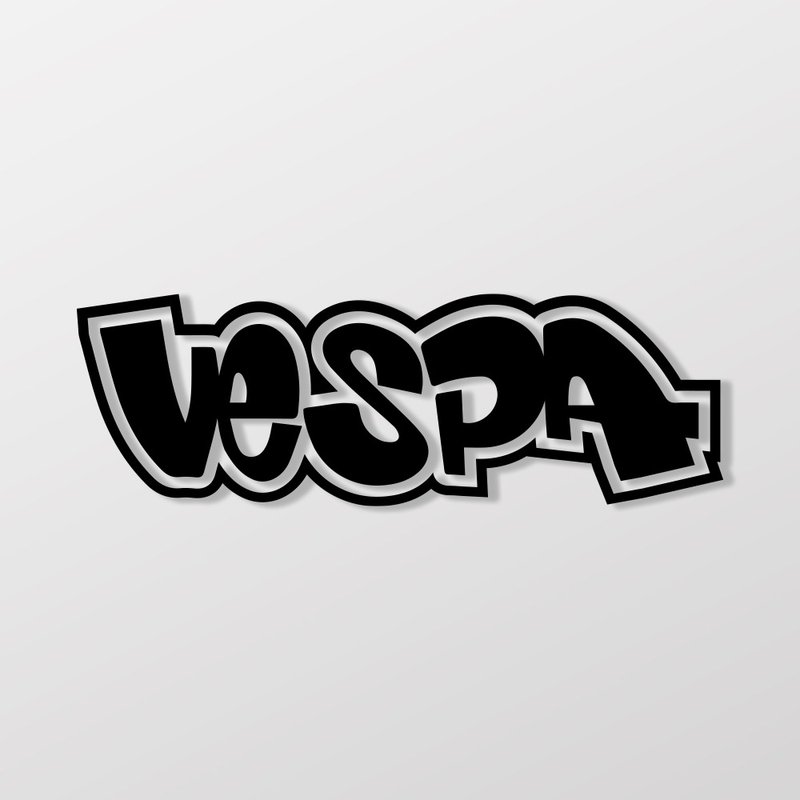 VESPA/HHP/車貼、貼紙 SunBrother孫氏兄弟 - 貼紙 - 防水材質 