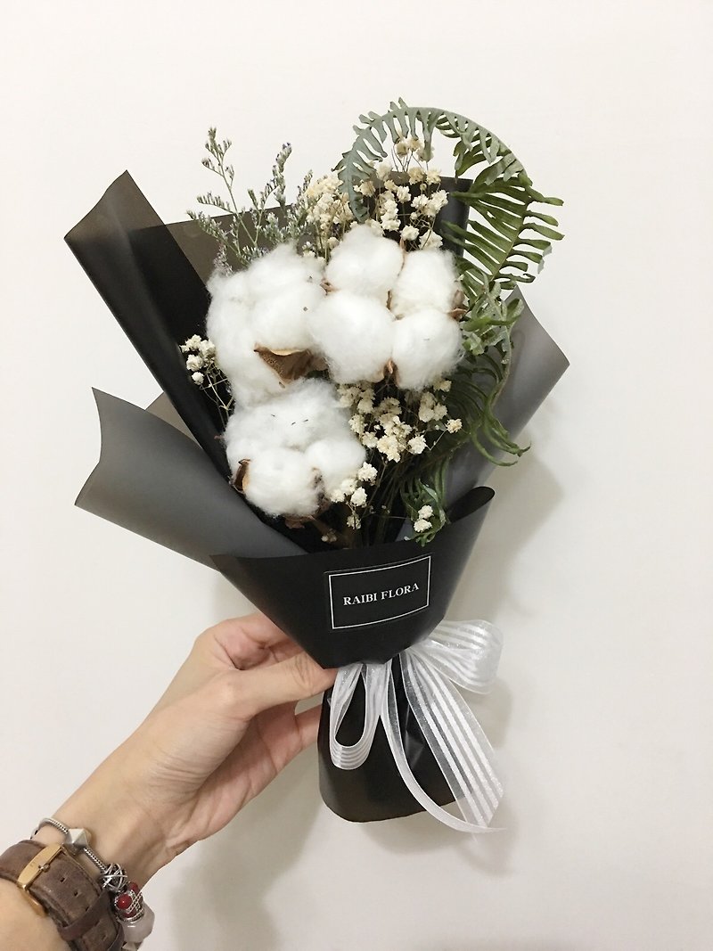 Soft Cotton Bouquet II Dry Bouquet / Dry Flower Graduation Bouquet - Dried Flowers & Bouquets - Plants & Flowers 
