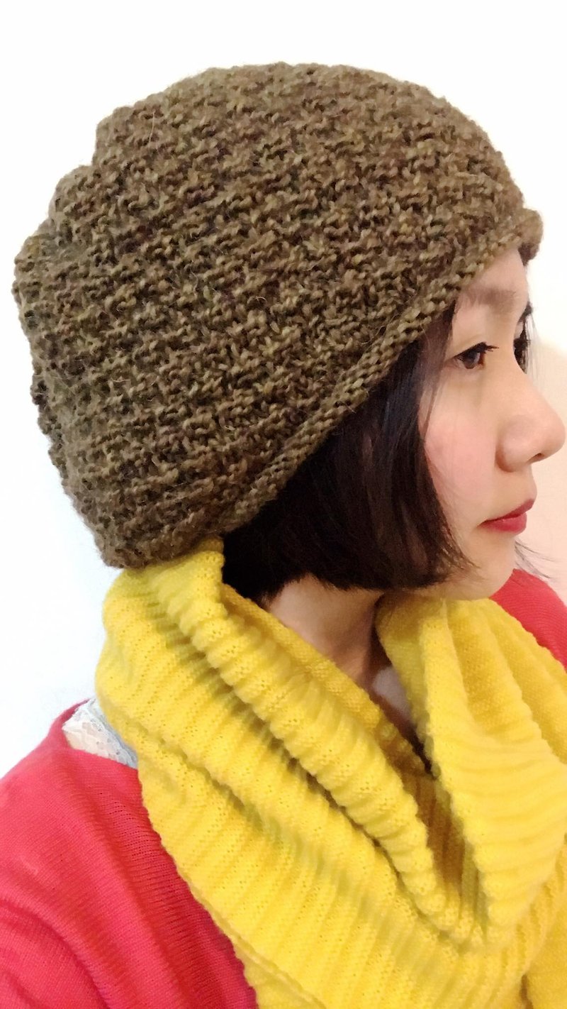 # # New Year Specials Fluffy Beanie - Hats & Caps - Wool Brown