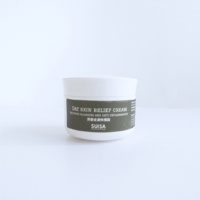 Oat skin relief cream Oatmeal skin repair cream | skin allergies | relieve dry itching - Other - Concentrate & Extracts 