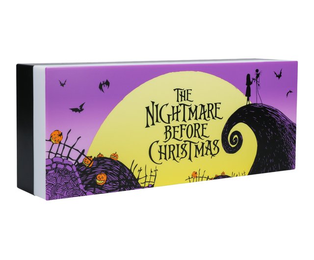 ナイトメアービフォアクリスマスロゴライト - ショップ Paladone