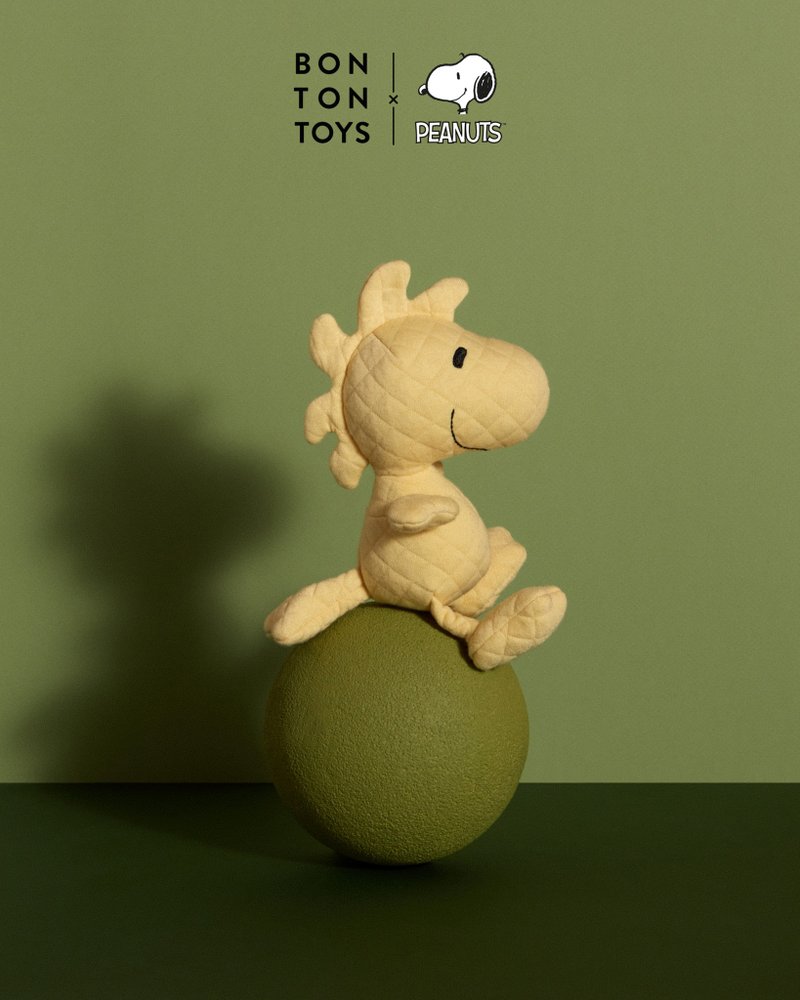 BON TON TOYS Woodstock Quilted Boxed Stuffed Doll - Yellow 15cm - ตุ๊กตา - เส้นใยสังเคราะห์ หลากหลายสี