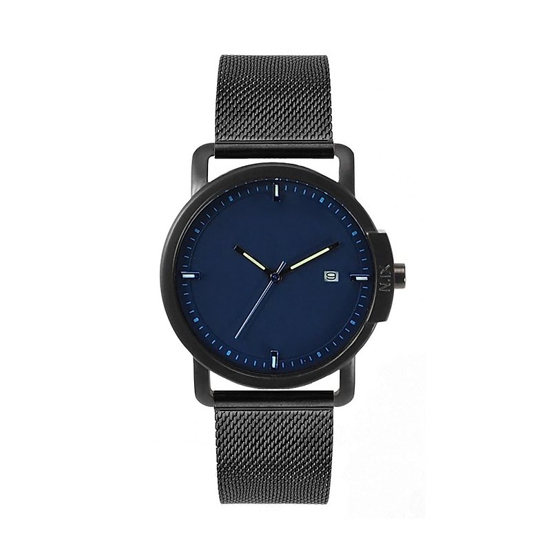 Minimal Watches : Ocean Project - Ocean06 - Mesh - 女裝錶 - 其他金屬 藍色