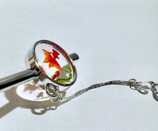 受注制作 金魚 かんざし 透明 - ショップ 池波屋｜日本の金魚