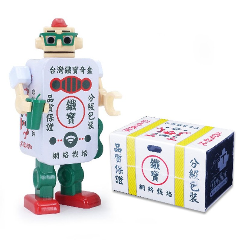 Taiwan TinBot - ตุ๊กตา - โลหะ สีเขียว
