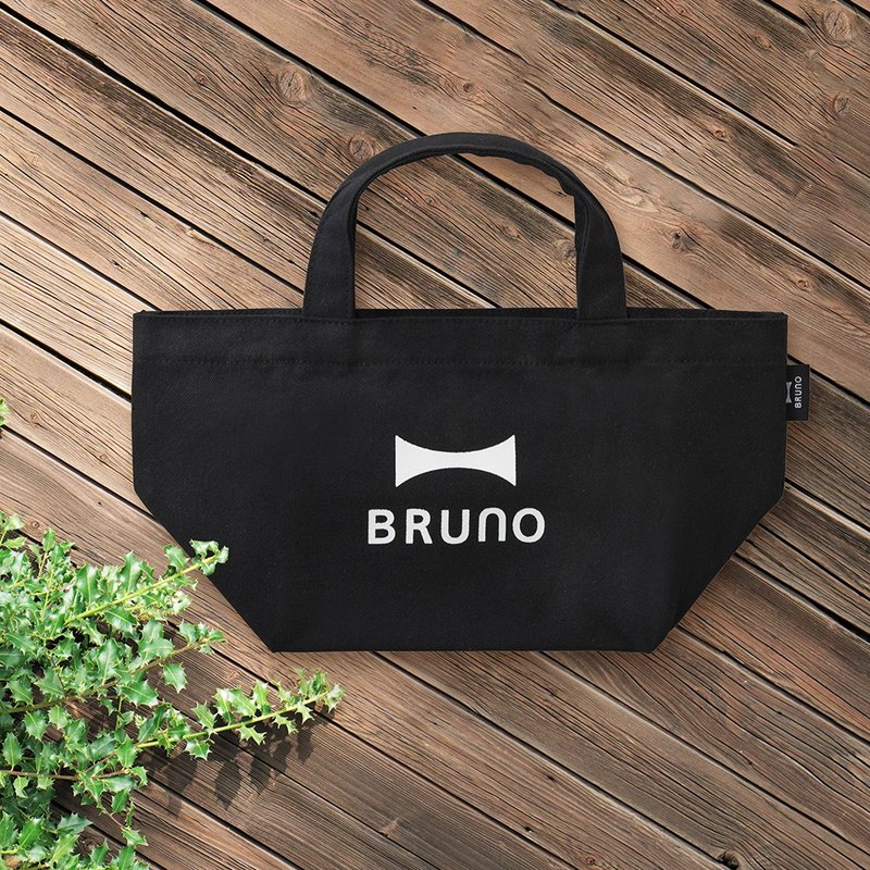 日本BRUNO 午餐隨身手提袋 (深黑色) - 手提包/手提袋 - 其他材質 黑色