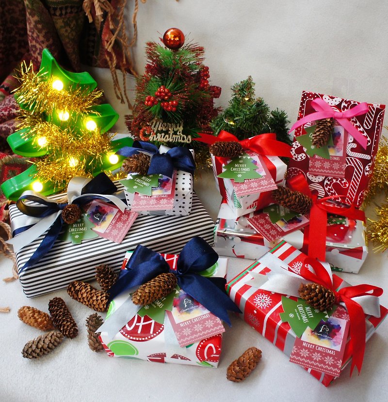 【加購-聖誕 精緻 禮物包裝】聖誕期間限定 - 包裝材料 - 紙 多色
