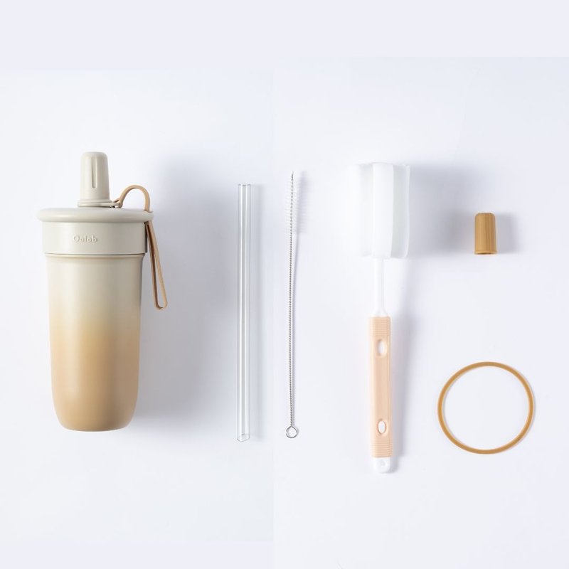 奶蓋師系列 豆沙吸管杯800ml-矽膠零件替換、清潔組 - 水瓶/水壺 - 塑膠 