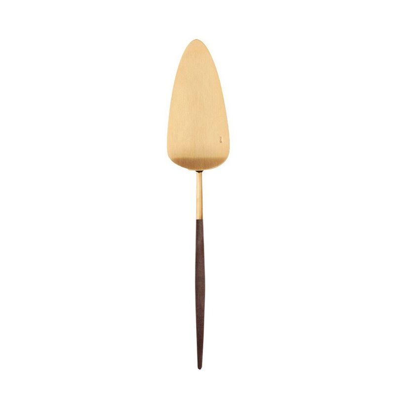 GOA Brown Matte Gold Cake Server - Cutlery & Flatware - Stainless Steel Brown