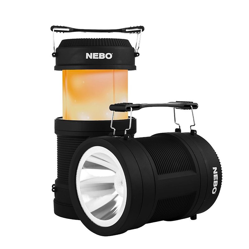 【NEBO】Big Poppy 4合1手電筒兩用提燈(盒裝) - 野餐墊/露營用品 - 鋁合金 黑色