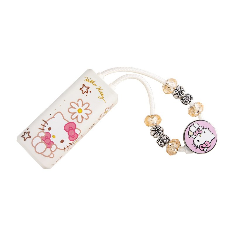 2 合 1 – 5000mAh充電器&SD讀卡器 – Hello Kitty (新圖案版本) - 行動電源/充電線 - 塑膠 黃色