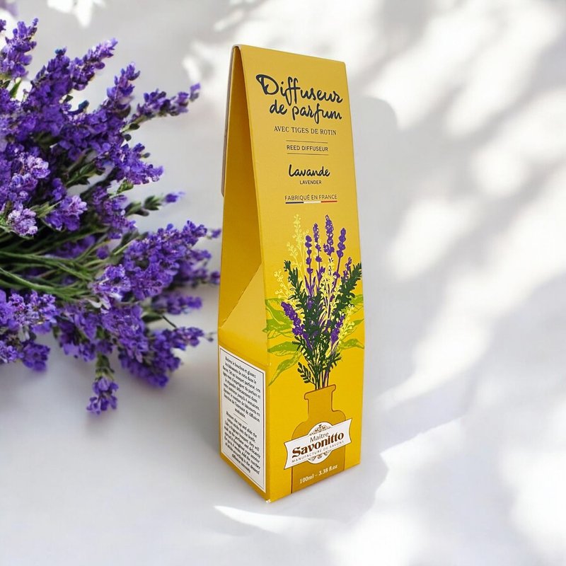 法國MS 普羅旺斯天然精油礦香瓶-薰衣草100ml - 香氛/精油/擴香 - 精油 紫色