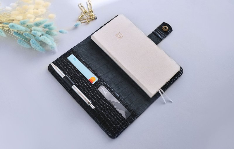 Hobonichi weeks cover - Hobonichi a6 cover - hobonichi cousin - leather planner - อื่นๆ - หนังแท้ สีดำ