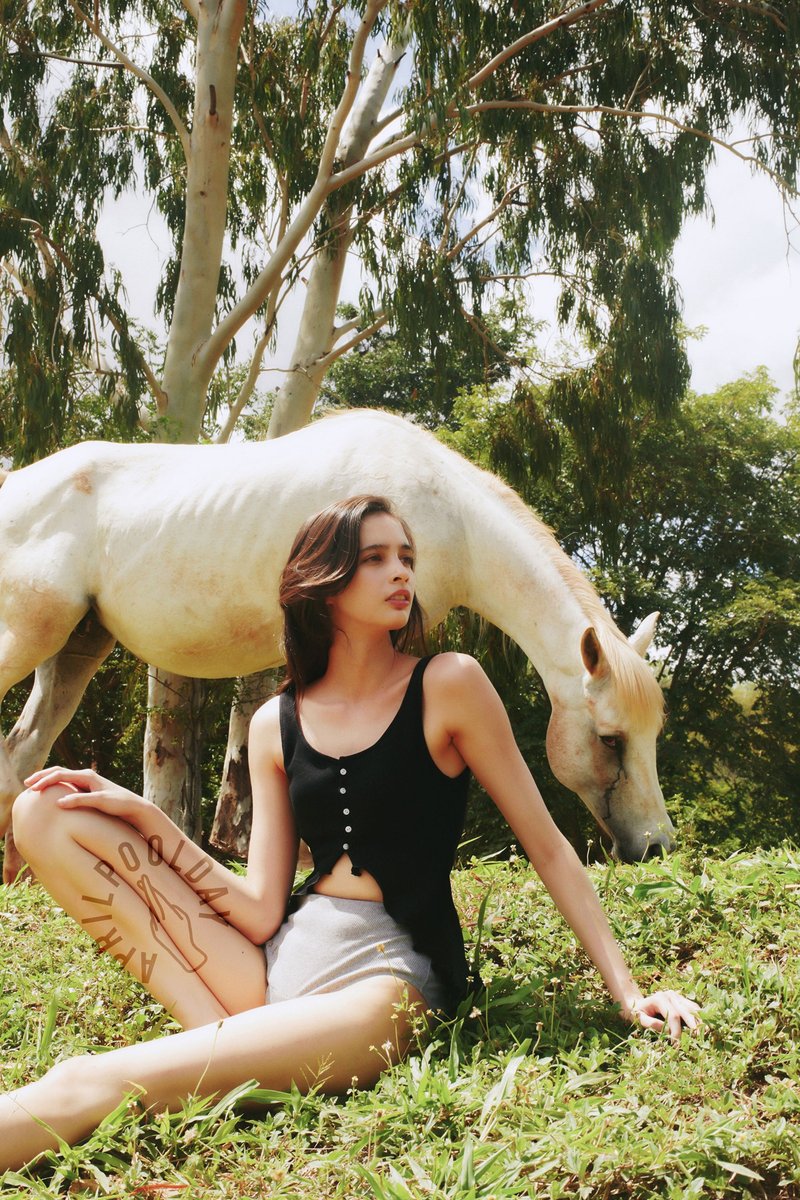 Aprilpoolday / YARRA TOP / Black - เสื้อผู้หญิง - วัสดุอื่นๆ สีดำ