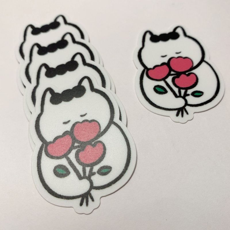 【防水貼紙】貓咪單單的舒適圈 刀模貼紙 共9款 現貨 - 貼紙 - 紙 