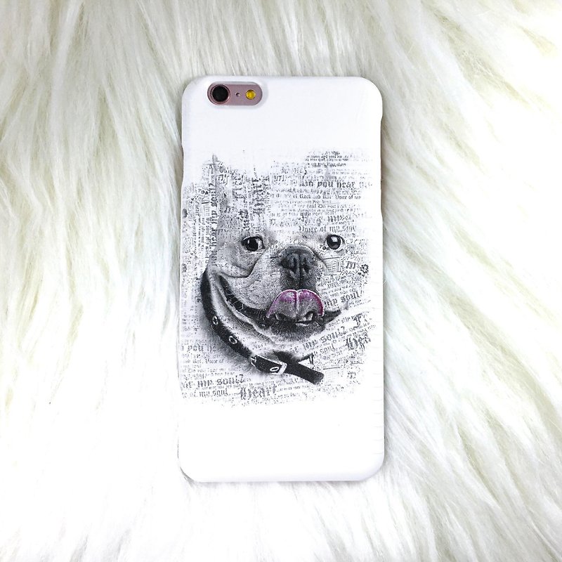 2018 New Year's gift "fantasy world of French Bulldogs" iPhone 7 / Plus Samsung Sony OPPO hTC Ms. Young Phone Case - Phone Cases - Plastic White