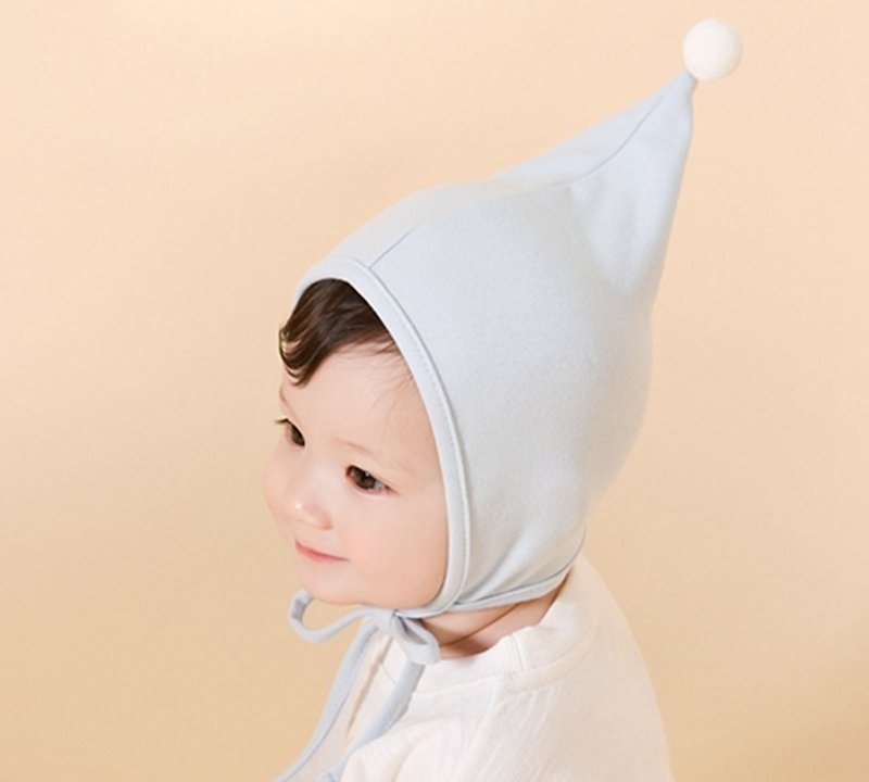 Good Day Blossoming / Happy Prince Frieze Elves Hat Made in Korea - Bibs - Cotton & Hemp Multicolor