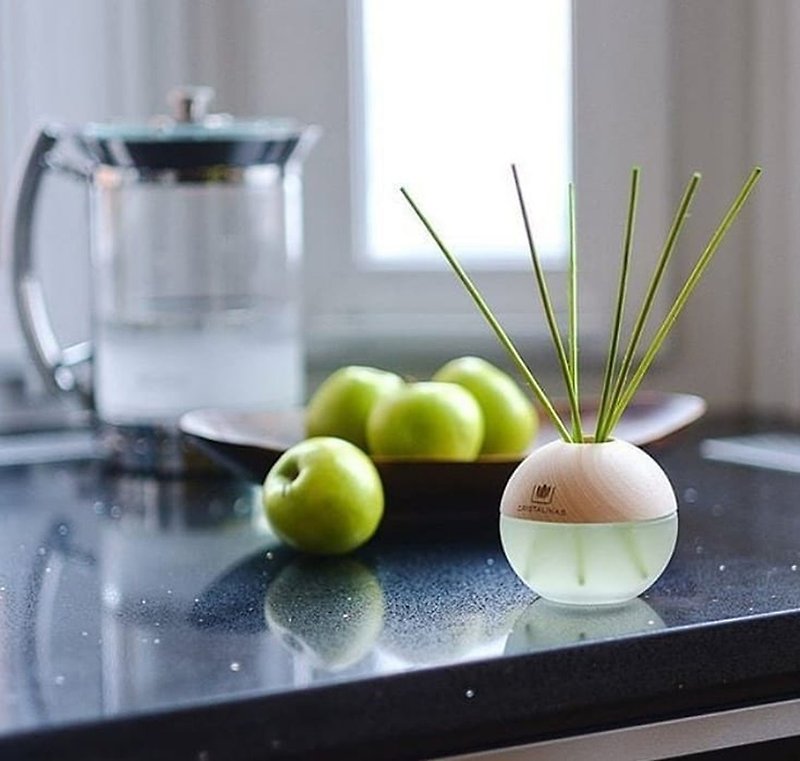 Home Ball Fragrance (180ML) - Green Apple - น้ำหอม - สารสกัดไม้ก๊อก สีเขียว