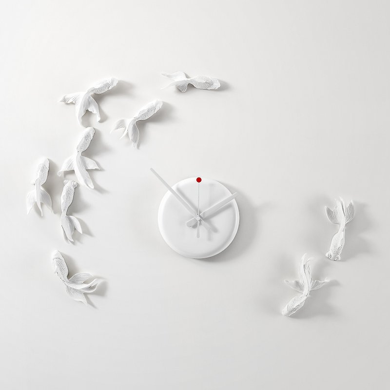 haoshi good thing design goldfish clock - Clocks - Resin 