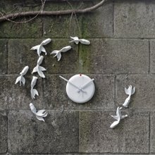 Haoshi 良いものデザイン渡り鳥時計-V フォーム壁時計デザイン
