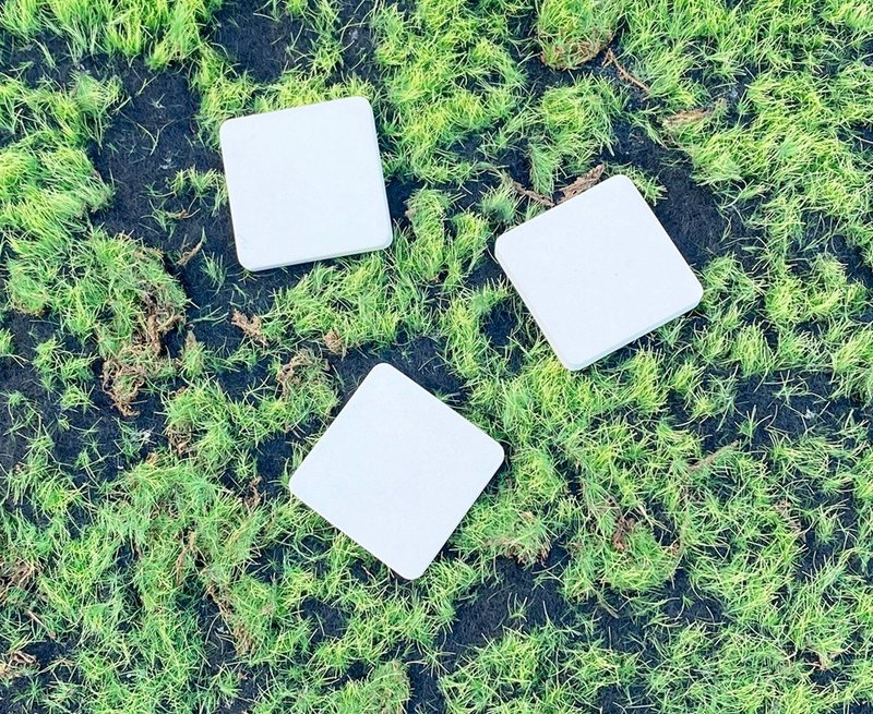 手作白色水泥底座 礦石 原石底座  快速出貨 - 擺飾/家飾品 - 水泥 白色