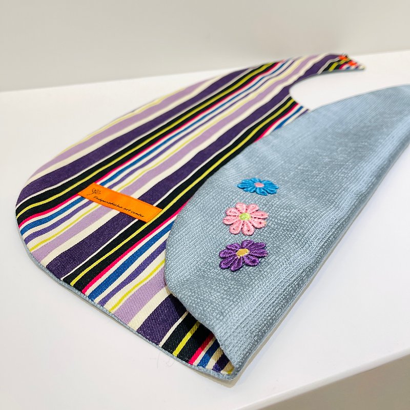 Designated hand-sewn bib for ladies and ladies - Nordic style minimalist lines - Other - Cotton & Hemp 