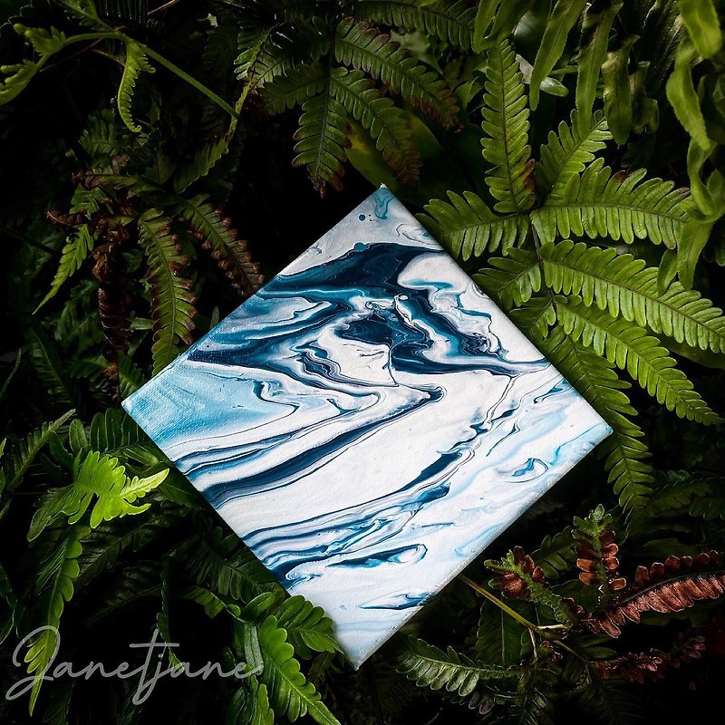Ocean Tipsy Box - Illustration, Painting & Calligraphy - Other Materials 