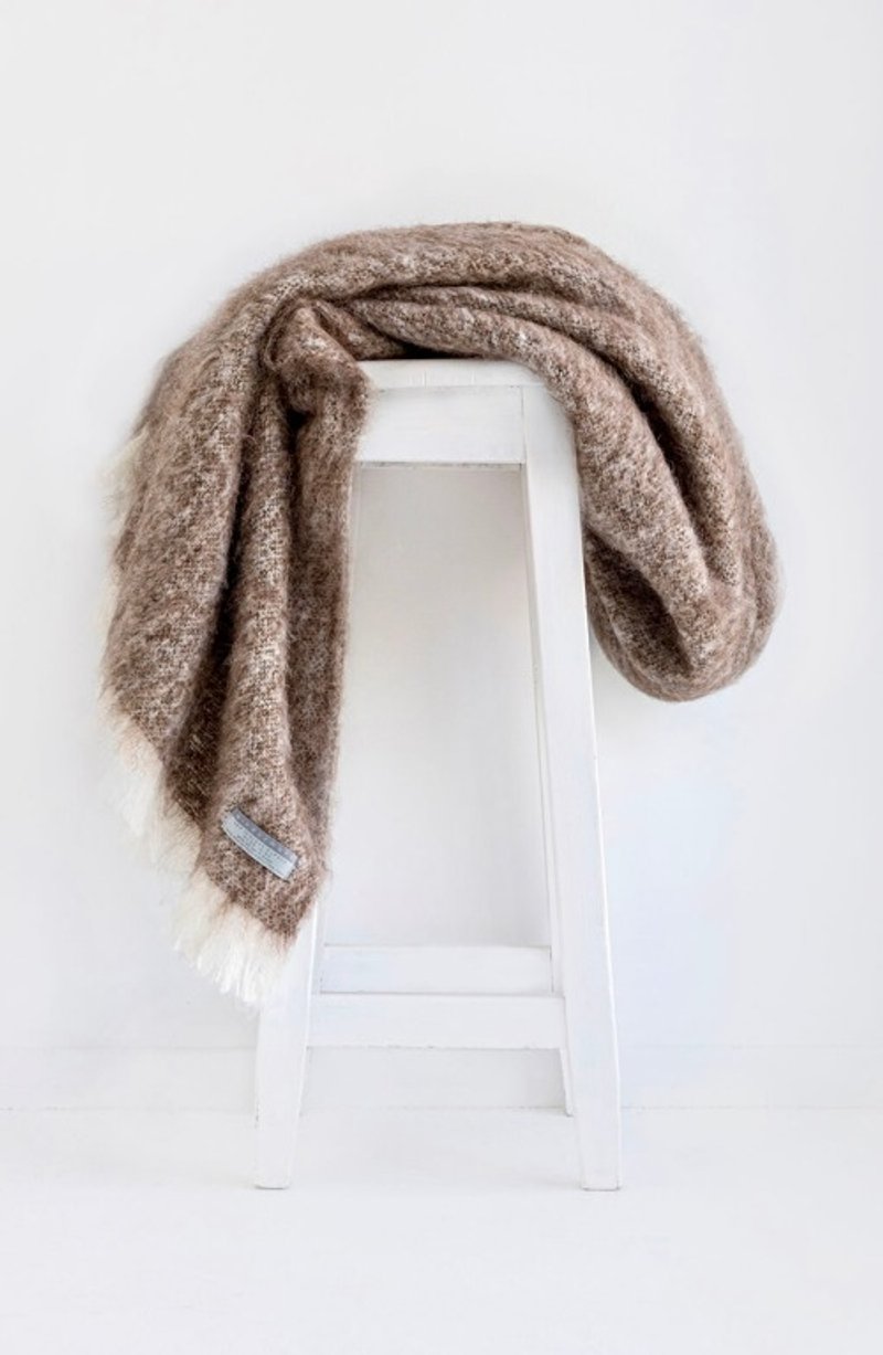 Alpaca Throw - Pumice ［アルパカスロー（大判ブランケット）］ - 擺飾/家飾品 - 棉．麻 